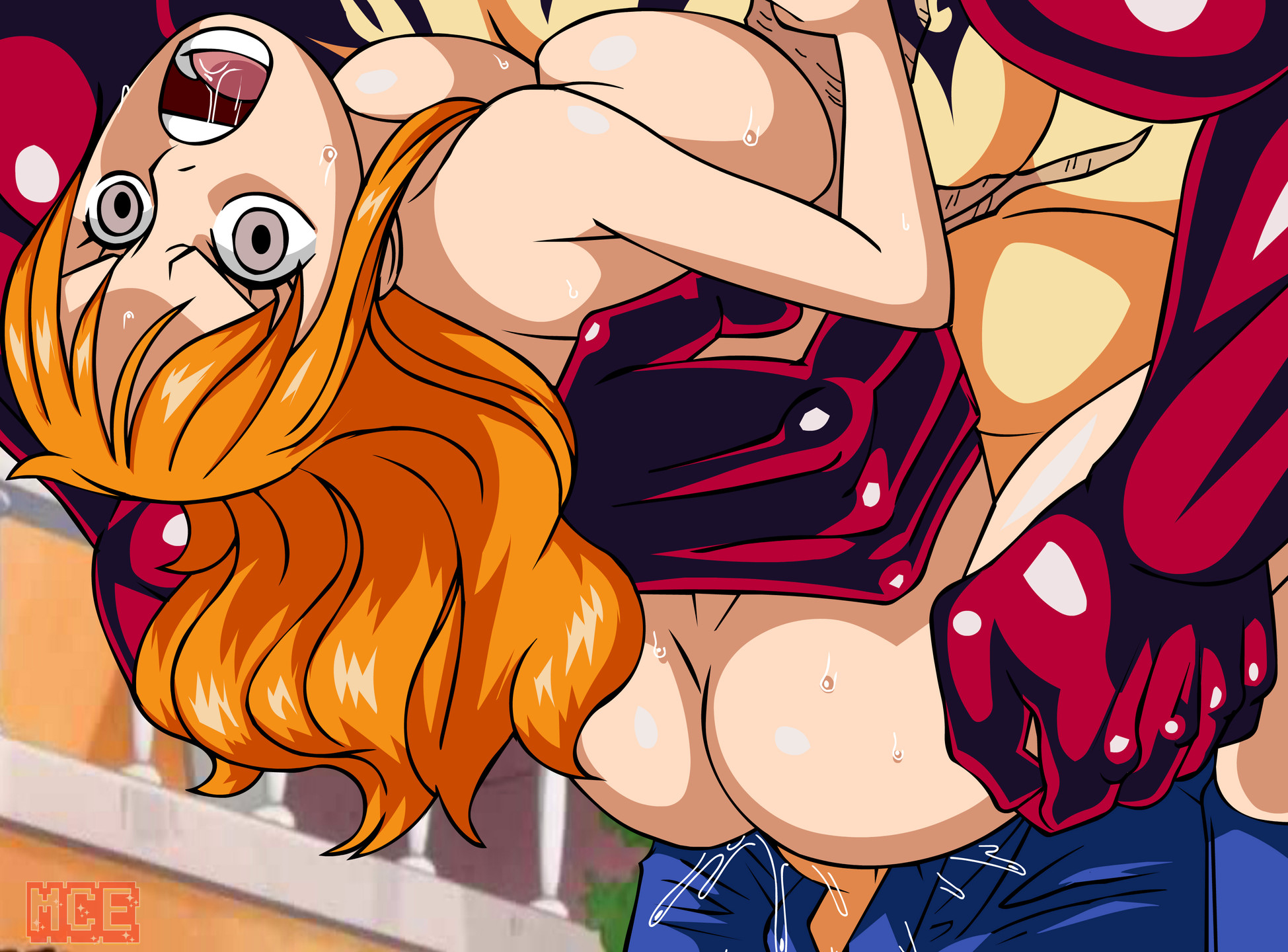 Hentai Luffy Prend Nami De Force